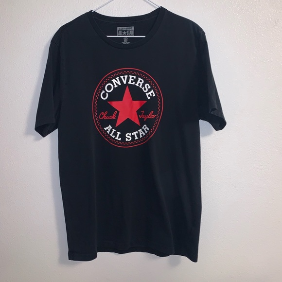 Converse Other - Black Converse Chuck Taylor All Stars T-shirt Size Medium